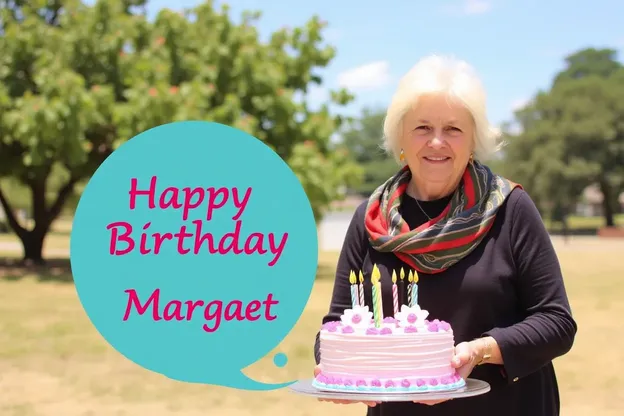 Joyeux Anniversaire Margaret, images pour une personne spéciale