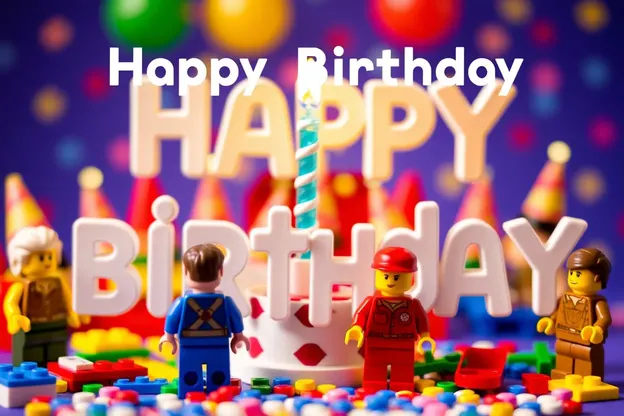 Joyeux anniversaire, images Lego, idées de cadeaux uniques