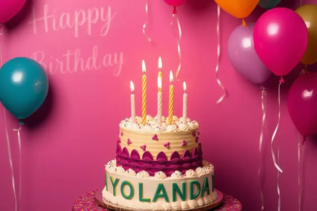 Joyeux anniversaire Yolanda Images Galerie Photo