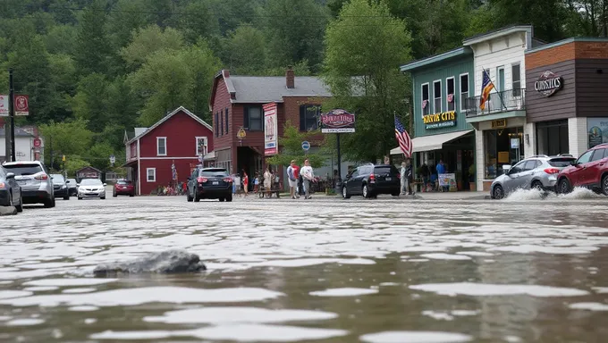 Juillet 2025 : habitants de Bryson City, Caroline du Nord