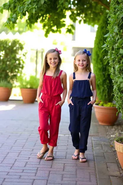 Jumpsuits pour les filles - Sorties amusantes pour les petites filles