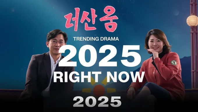 K-drama tendance en cours en 2025