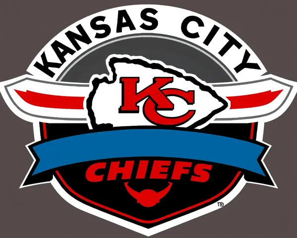 Kansas City Chiefs Logo PNG Design : Conception de logo PNG des Chiefs de Kansas City