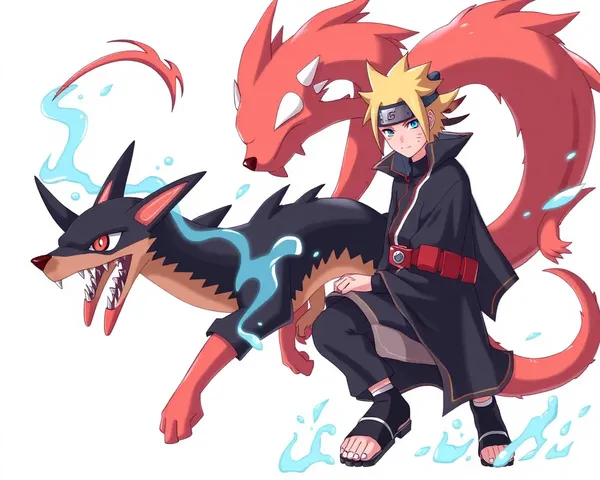 Kokuo 5 Tails Naruto PNG : Kokuo 5 Tails Naruto PNG Duplicate