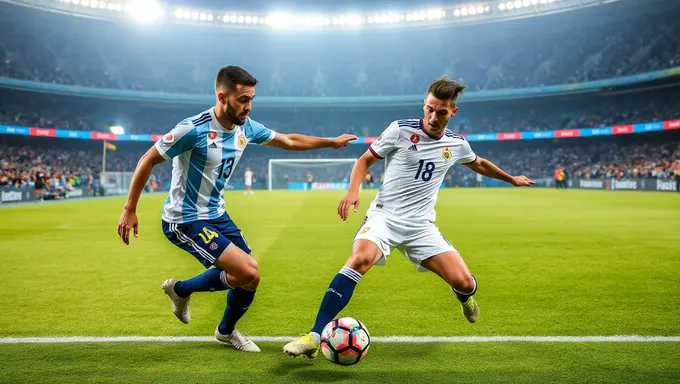 L'Argentine joue contre l'Équateur au match de la Copa Amérique 2025