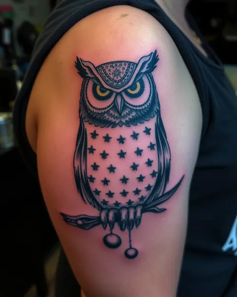 L'Importance du Tatouage d'Hibou dans la Mythologie