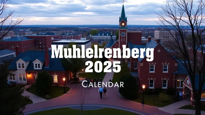 L'Université Muhlenberg publie le calendrier académique 2025