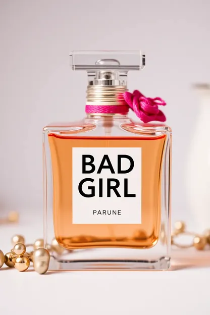 L'allure du parfum de fille méchante dévoilée