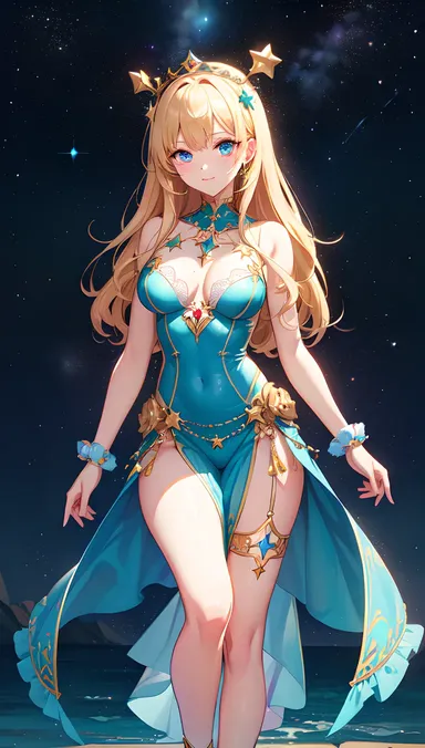 L'artwork de fantasy anime pour adultes de Star Jewel Hentai