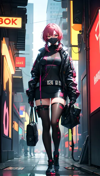 L'aventure de R34 cyberpunk de Rebecca commence maintenant