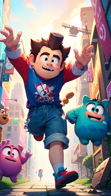 L'aventure de R34 de Wreck It Ralph commence