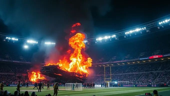 L'enquête sur l'accident de stade de feu en 2025 est en cours