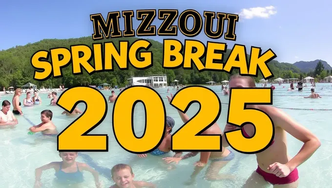 L'excitation monte pour le break de printemps de Mizzou 2025