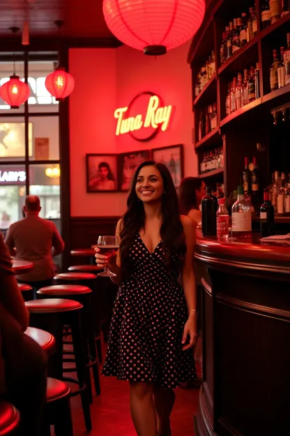 L'expérience de bar de la fille Saroyan aux fraises commence