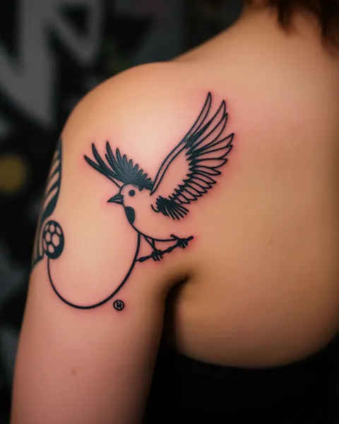 L'histoire cachée derrière un tatouage d'oiseaux signifiant