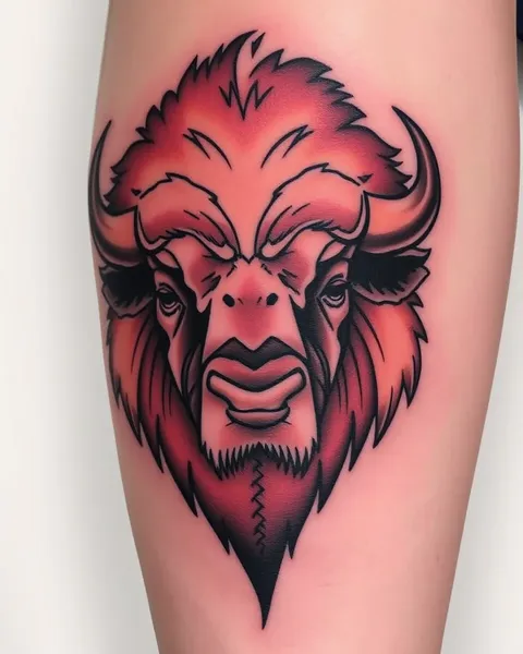 L'histoire derrière un tatouage de bison