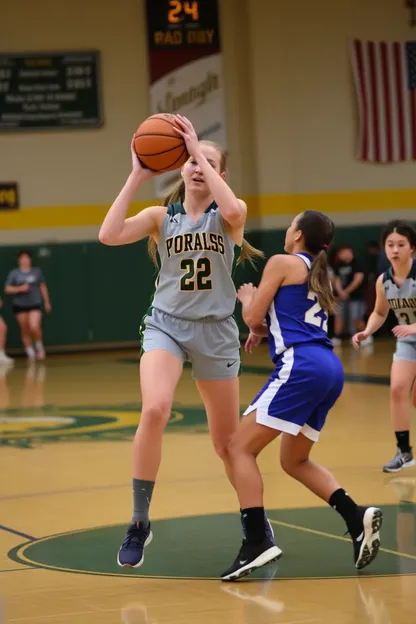 L'Équipe de Basket-Ball de Karen Clark, en Plein Élan