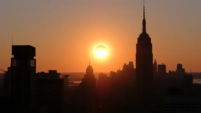 L'éclipse solaire de 2025 à NYC : un phénomène mondial