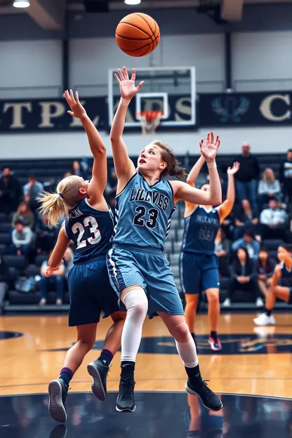 L'équipe de basket-ball des filles de la section V honorée