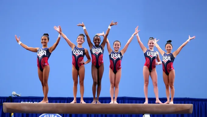 L'équipe de gymnastique des États-Unis se dirige vers le Coupe du monde 2025