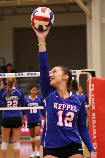 L'équipe de volley-ball des filles de Mark Keppel, inégalable par son travail d'équipe