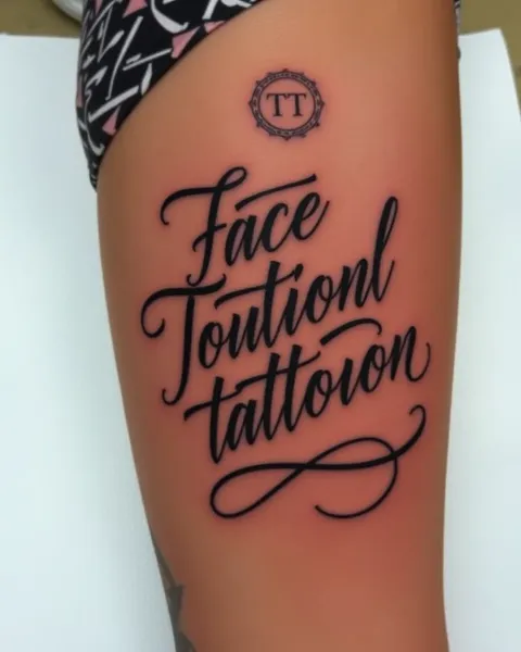 La Calligraphie de Tatouage : Artistes de Tatouage et leur Travail