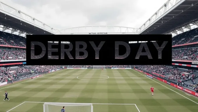 La Journée du Derby 2025 arrive avec grande anticipation