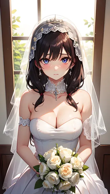 La bride souffre en forme de hentai