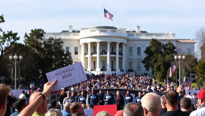 La demande de billets pour le jour de l'inauguration 2025 atteint des sommets