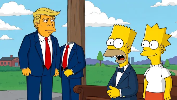 La disparition de Trump en 2025 prédite par Les Simpson