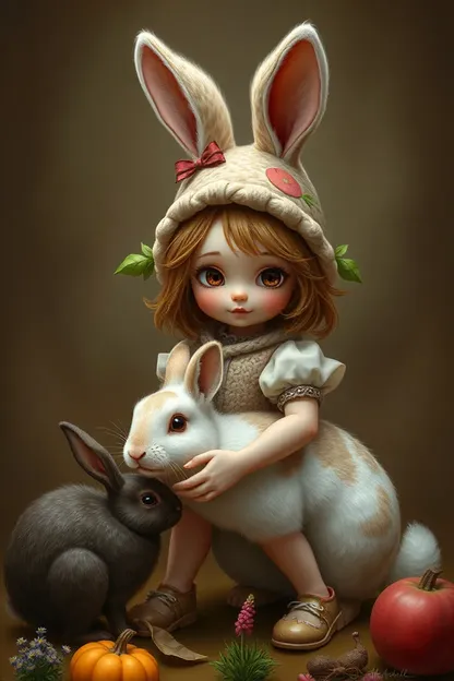 La fille anthro de lapin : élevage de la fille anthro de lapin