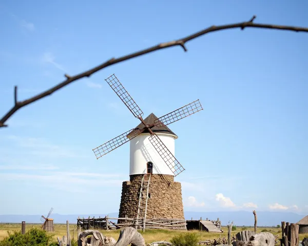 La héritage industriel de la province de l'Ouest, Wind Mill Western en PNG : Province de l'Ouest