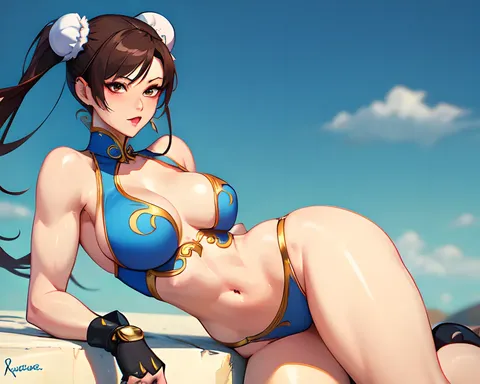 La légende de combat de Chun Li née de la règle 34