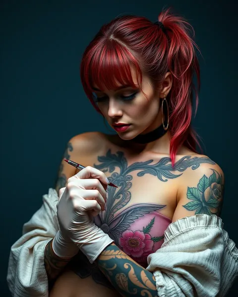 La montée des artistes de tatouage féminines