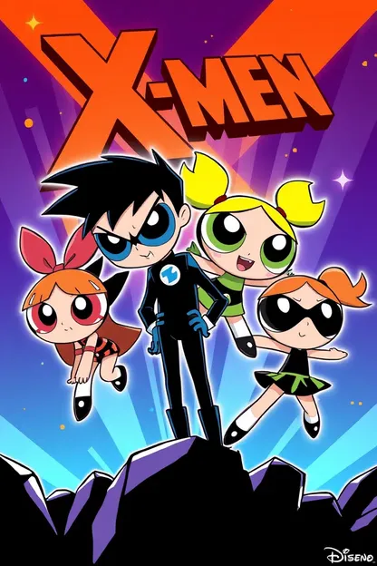 La quête de justice des Powerpuff Girls X-Men de Ray Arzeno