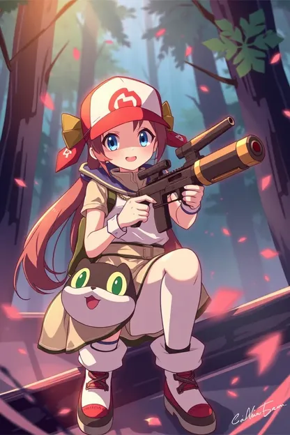 La quête de la chasseuse de Pokémon