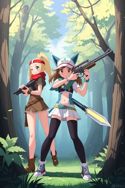 La quête des chasseuses de Pokémon commence