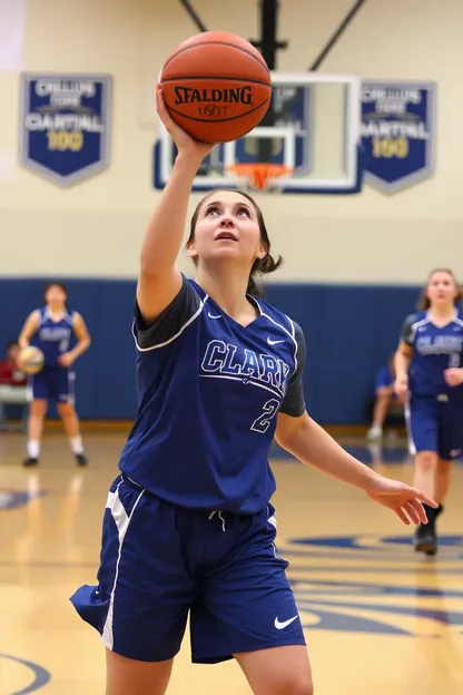 La saison de basket-ball du team des filles de Karen Clark a été couronnée de succès