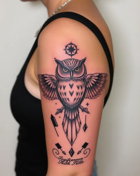 La signification profonde du tatouage de hibou