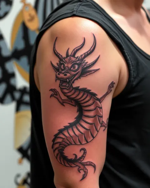 La symbolique du tatouage de dragon sur le pénis expliquée