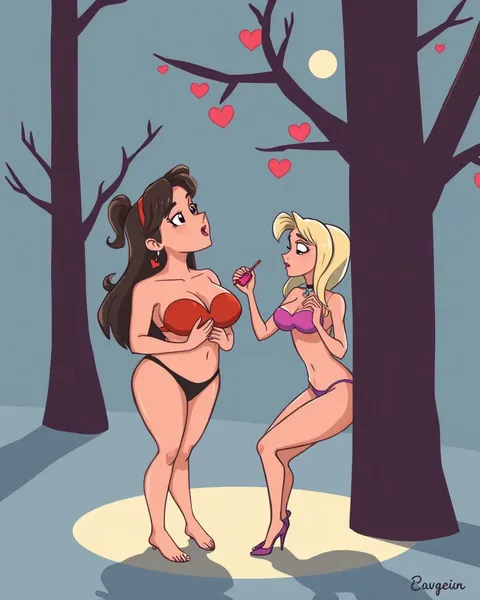 La valeur artistique des photos de cartoon sexuelles