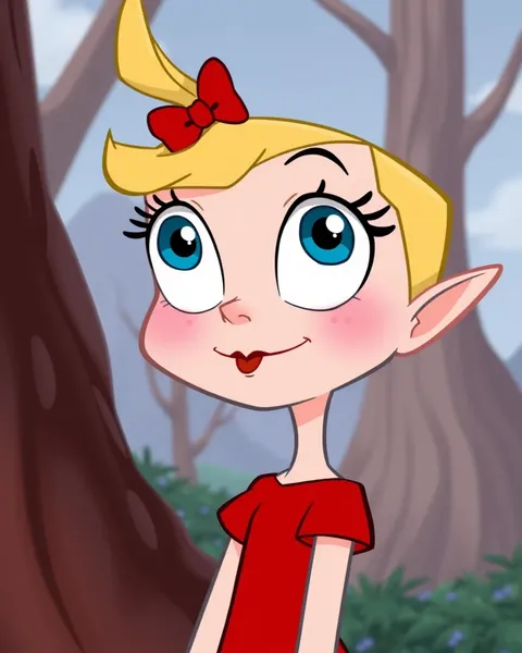 Le Chef-d'œuvre de Maître de l'Image de Cartoon de Cindy Lou Who