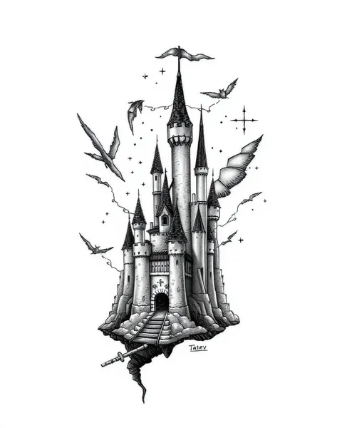 Le Château de Howl Tatouage : Un Voyage à travers la Fantasy