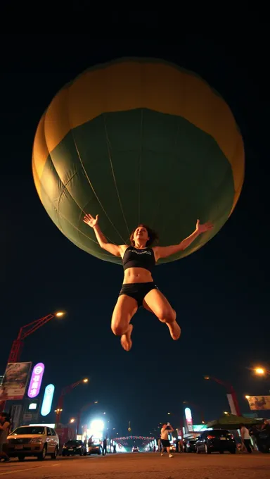 Le Géant de Seins Commence à Ballon Maintenant