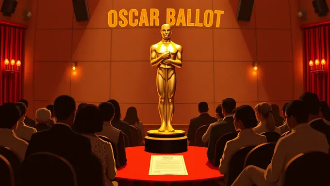 Le PDF de billet d'Oscar 2025 : processus de vote des prix de l'Académie expliqué