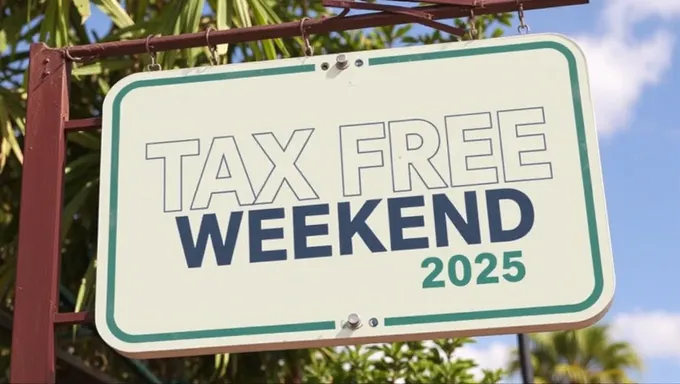 Le Week-End sans Impôt 2025 à Texas Arrive Bientôt