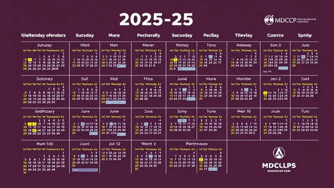 Le calendrier 2025-25 de MDCPS inclut les dates importantes