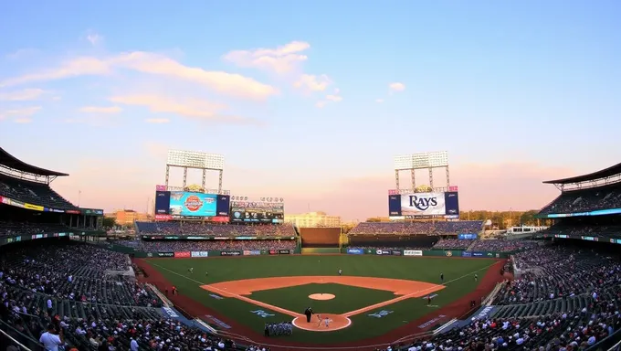 Le calendrier des Rays de Tampa Bay 2025 a été officiellement annoncé