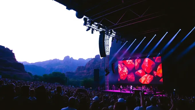 Le calendrier des concerts de Red Rock 2025 est publié pour les fans