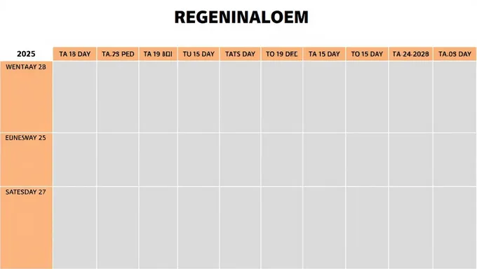 Le calendrier des états de New York pour 2025 a été annoncé